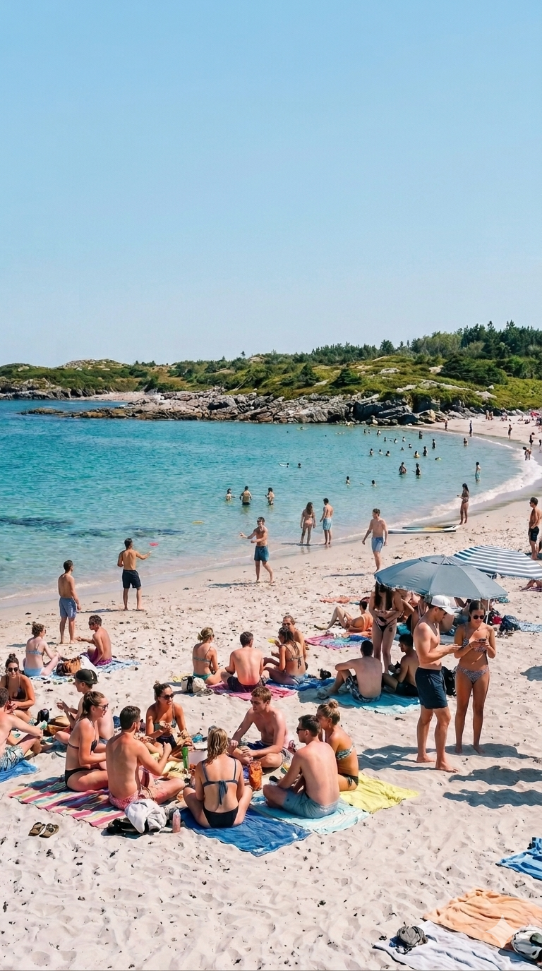 Crystal Crescent Beach